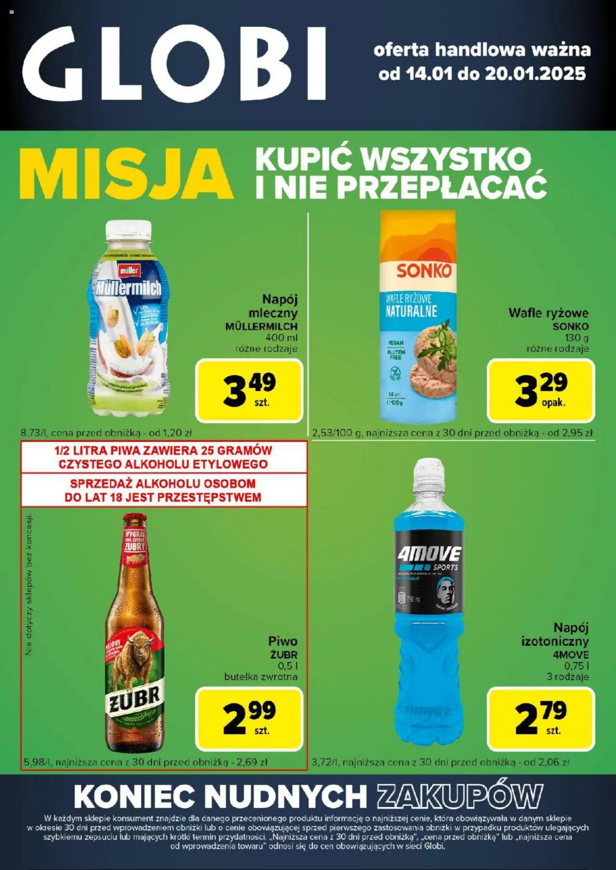 Carrefour Globi Gazetka ważna od 14.01.2025 do 20.01.2025